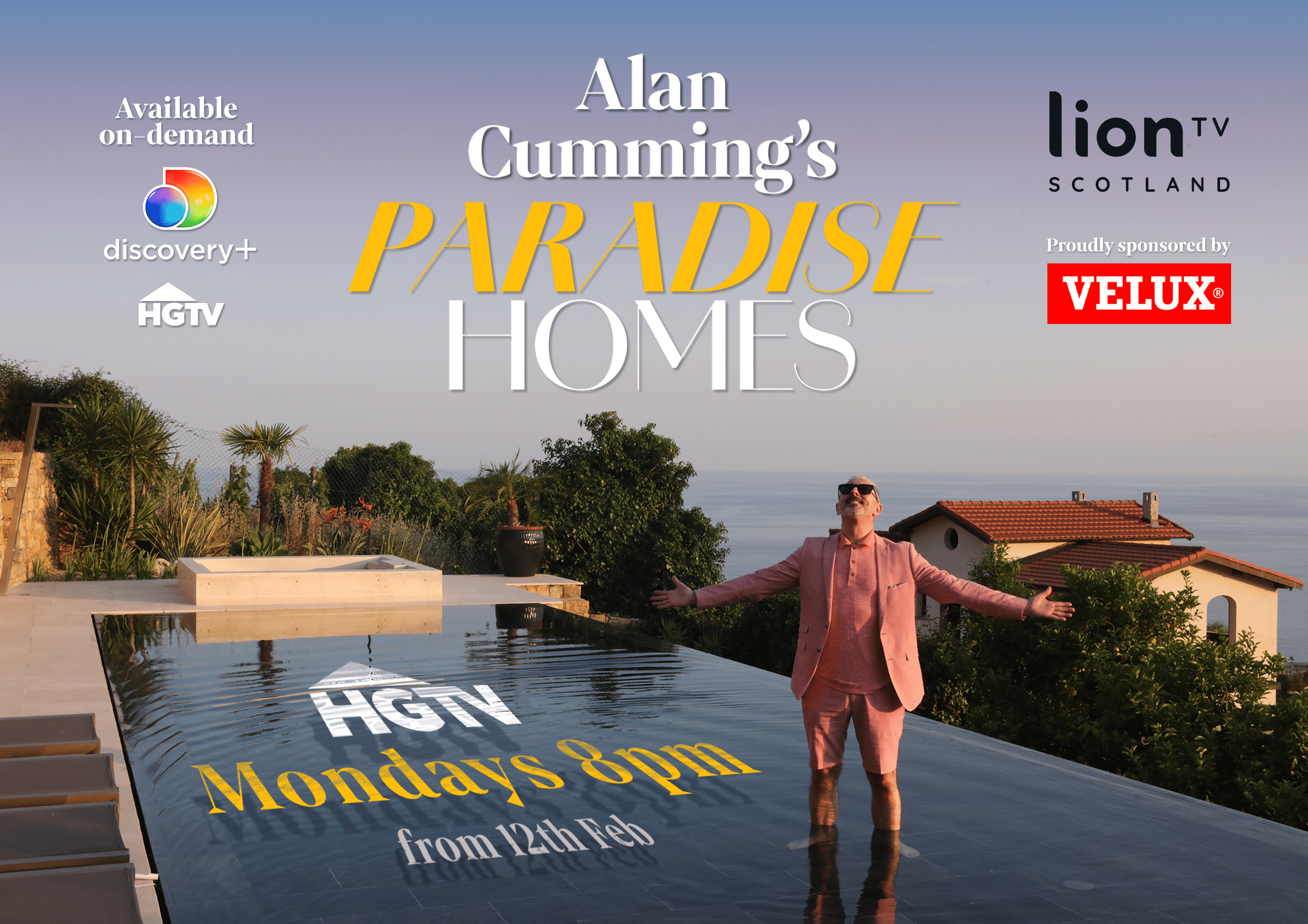 Alan Cumming’s Paradise Homes exclusively on Discovery+